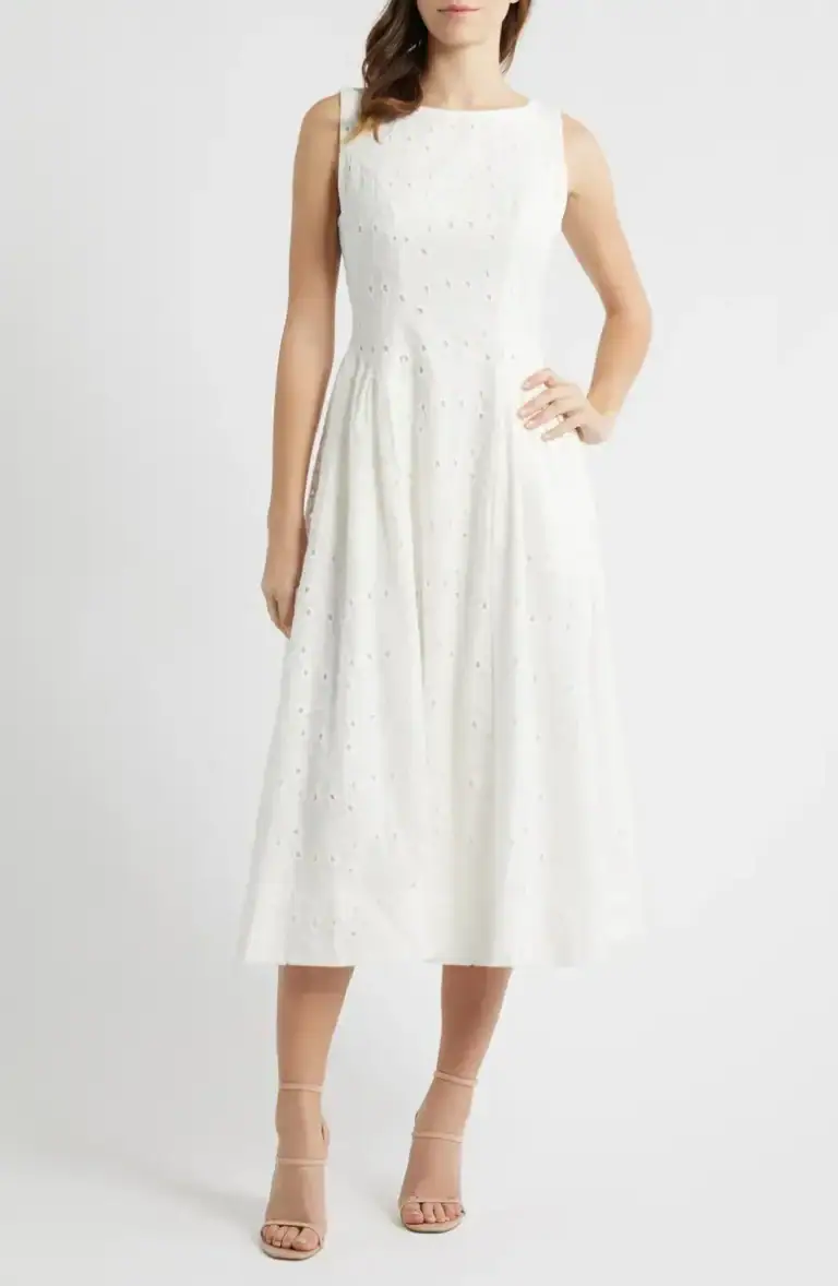 perfect midi dress JUNE MIDI DRESS IN WHITE | CULT MIA