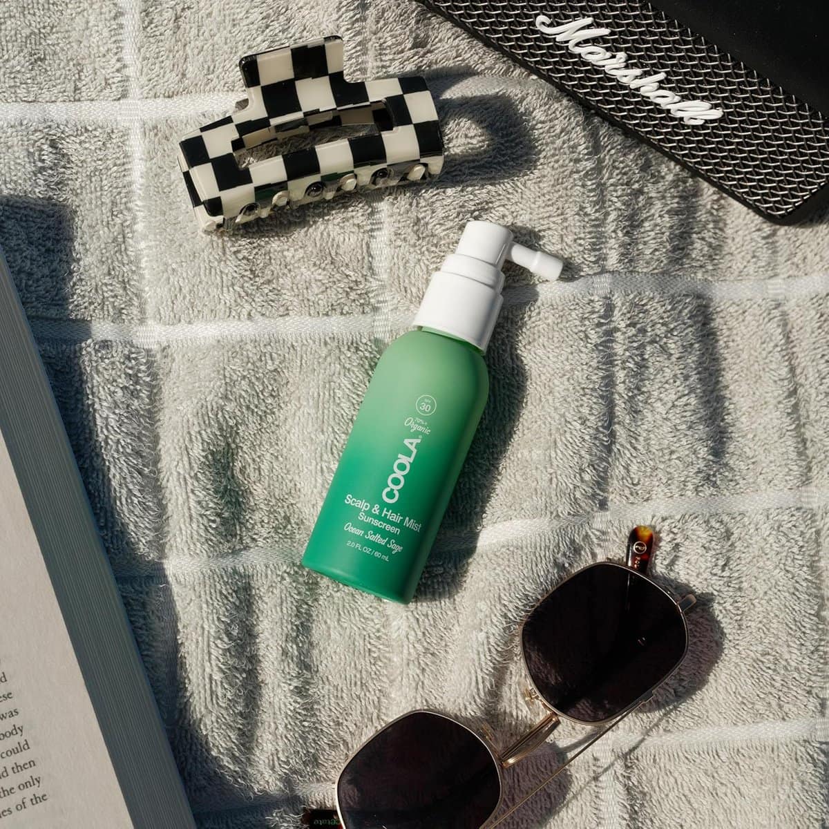COOLA Organic Scalp Spray & Hair Sunscreen Mist with SPF 30