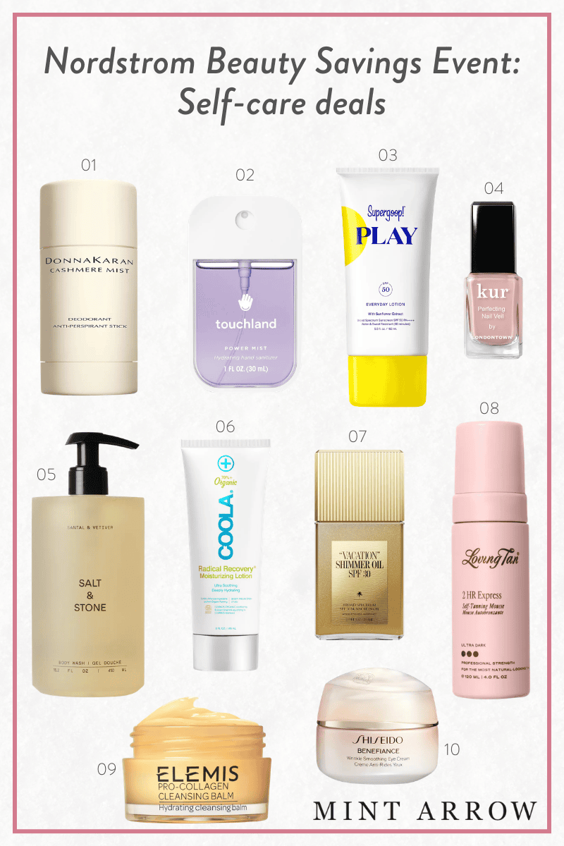 Nordstrom Beauty Savings Event - Self care