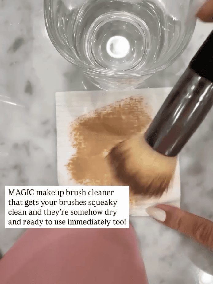 makeup brush cleaner