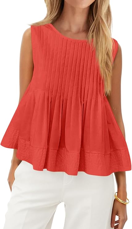 Cicy Bell Womens Summer Peplum Tops