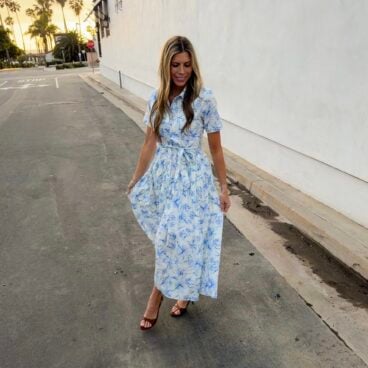 Zoe & Claire Poplin dress 2