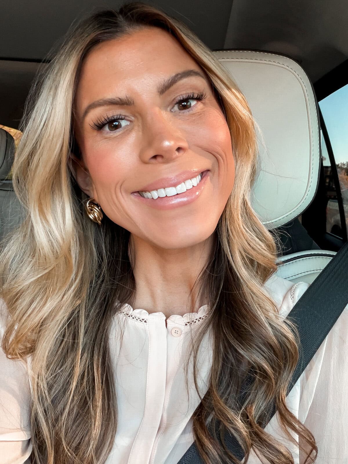 Tymo Curl Pro curls in hair — day 1 styling result