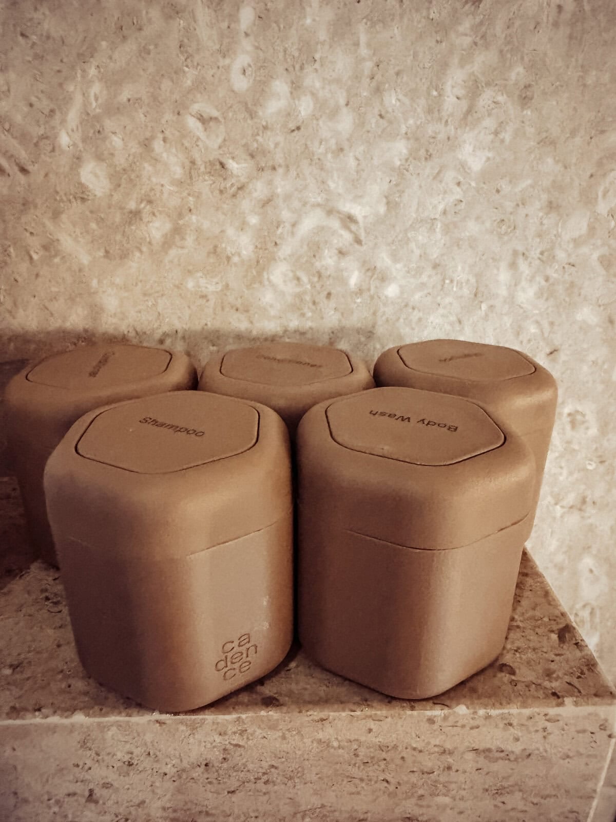 Cadence capsules stacked together with magnetic tiles