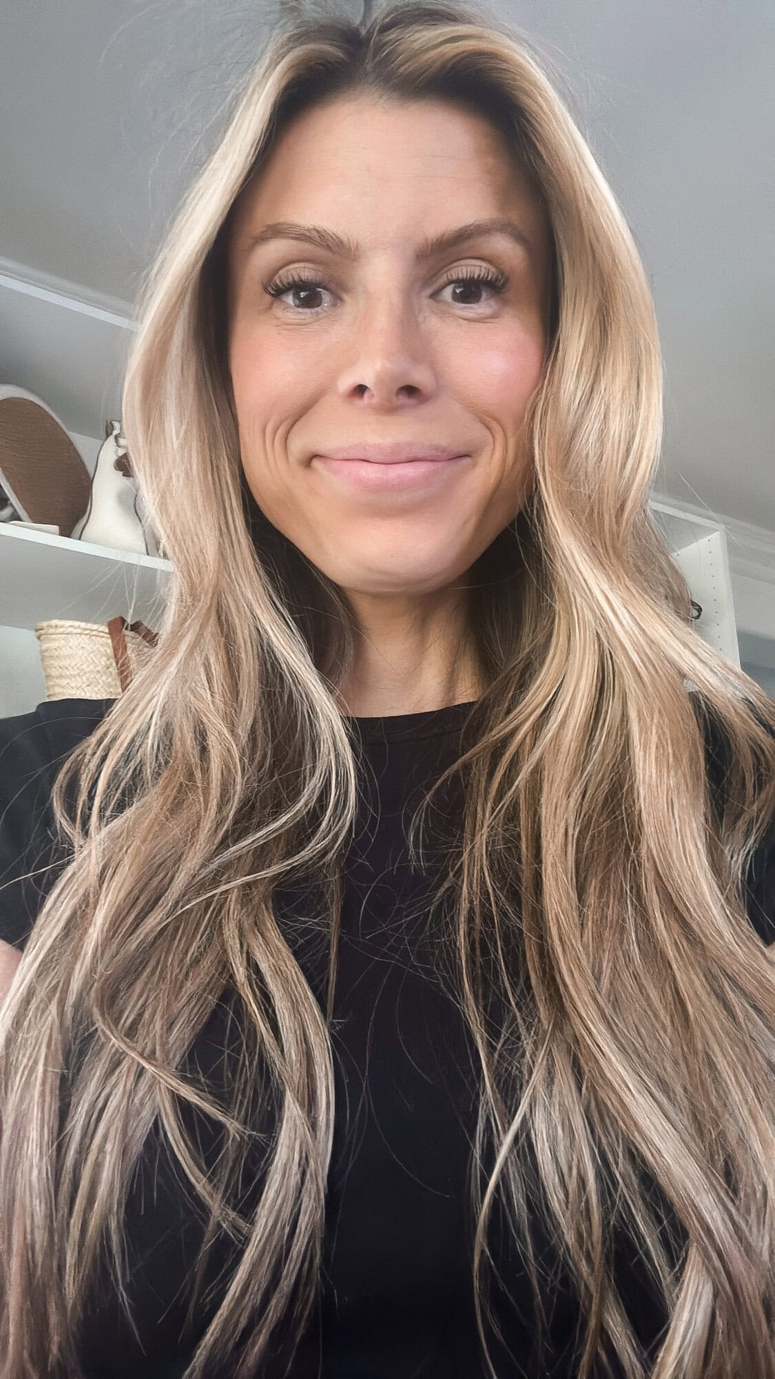 My hair after taking Shaklee Liquid Biocell — visible regrowth
