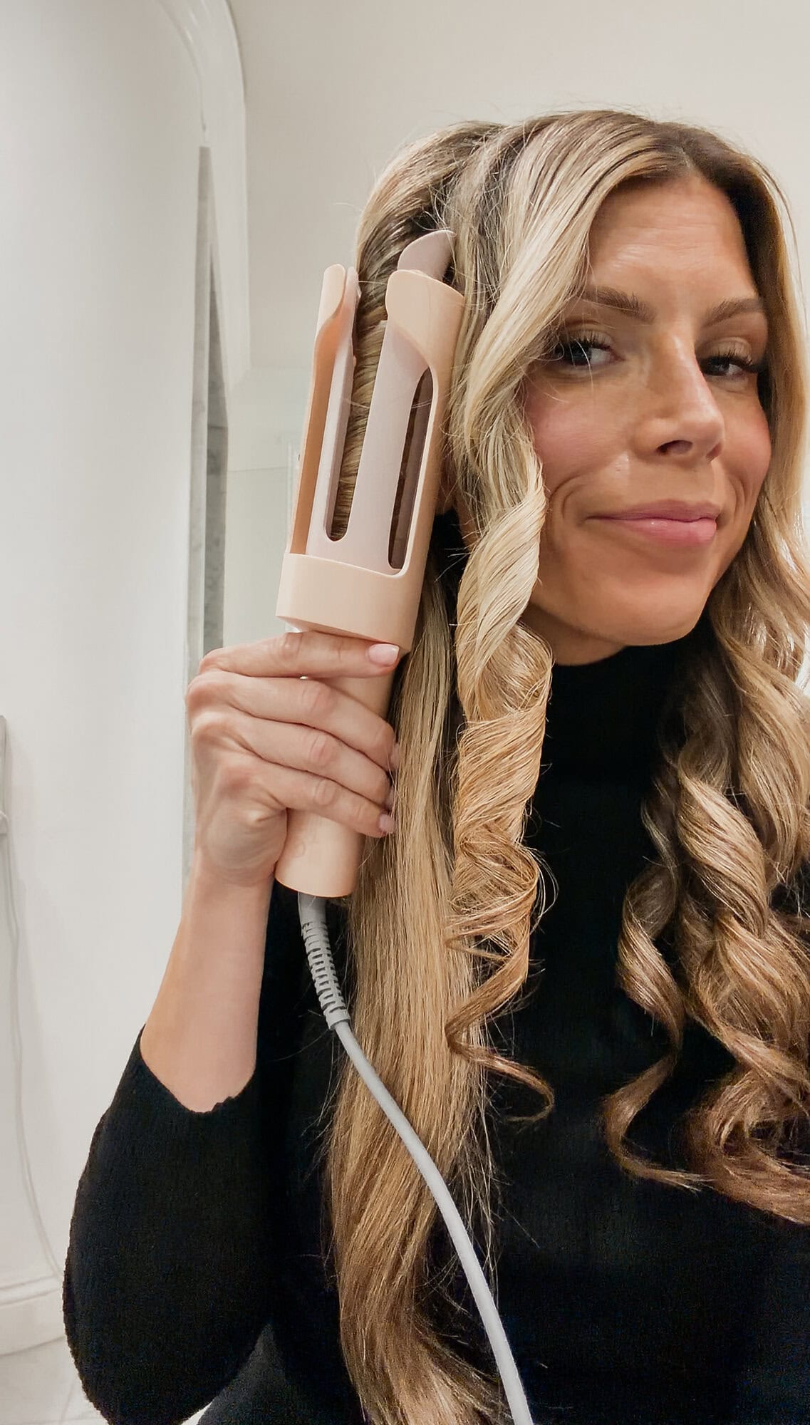 Tymo Curl Pro Plus — the kid-friendly auto-curling iron with burn safety design