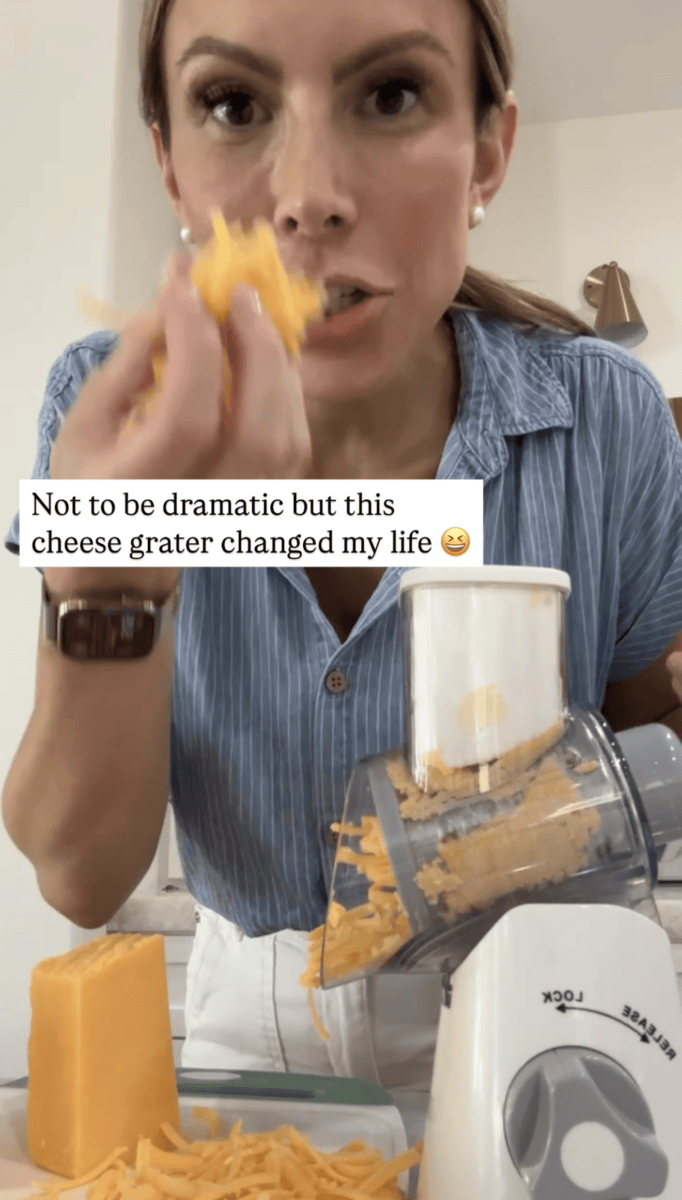 Electric cheese shredder Prime Day deal