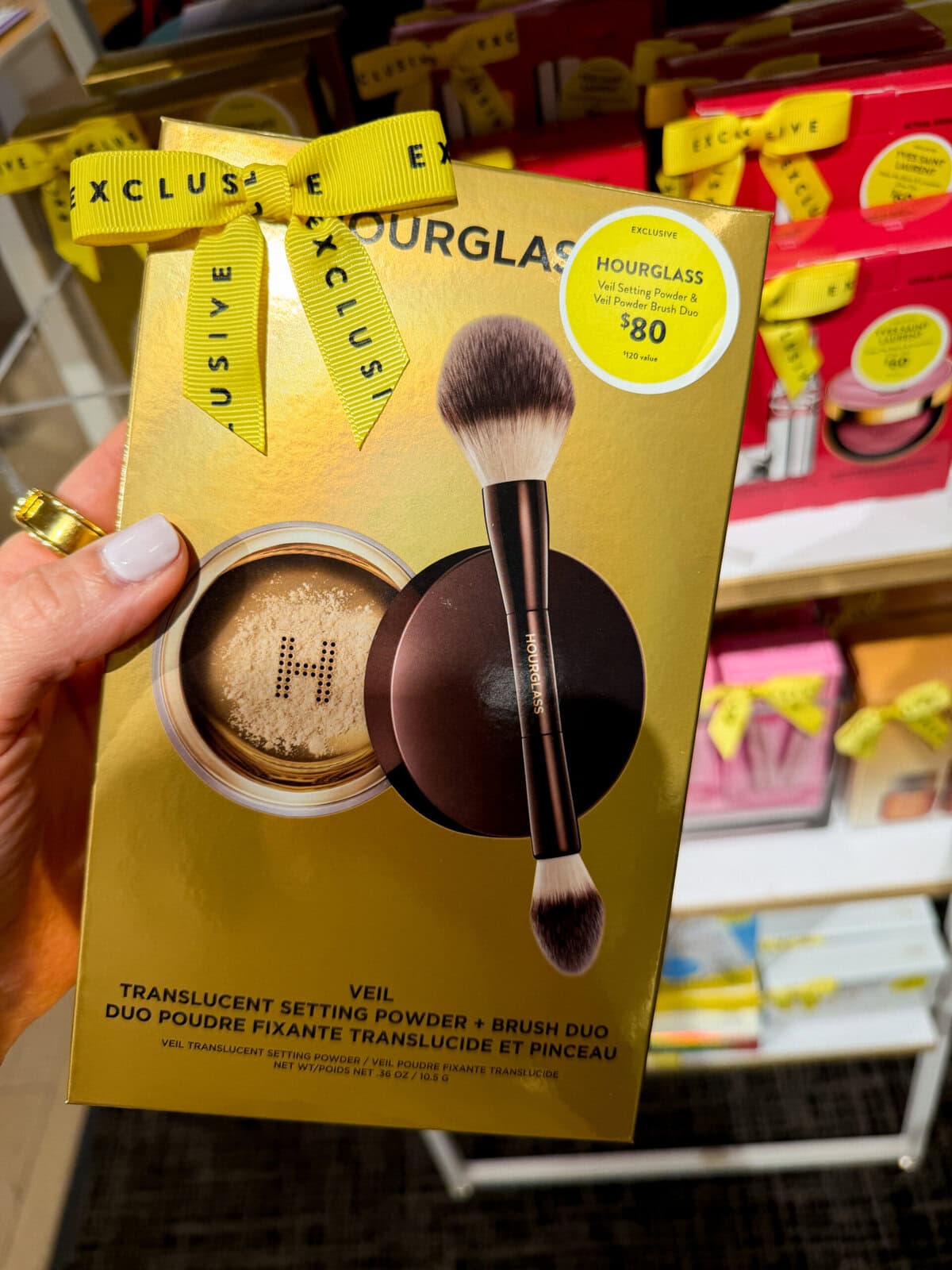 Hourglass Veil Translucent Setting Powder and Brush Duo, $80 at the Nordstrom Anniversary Sale