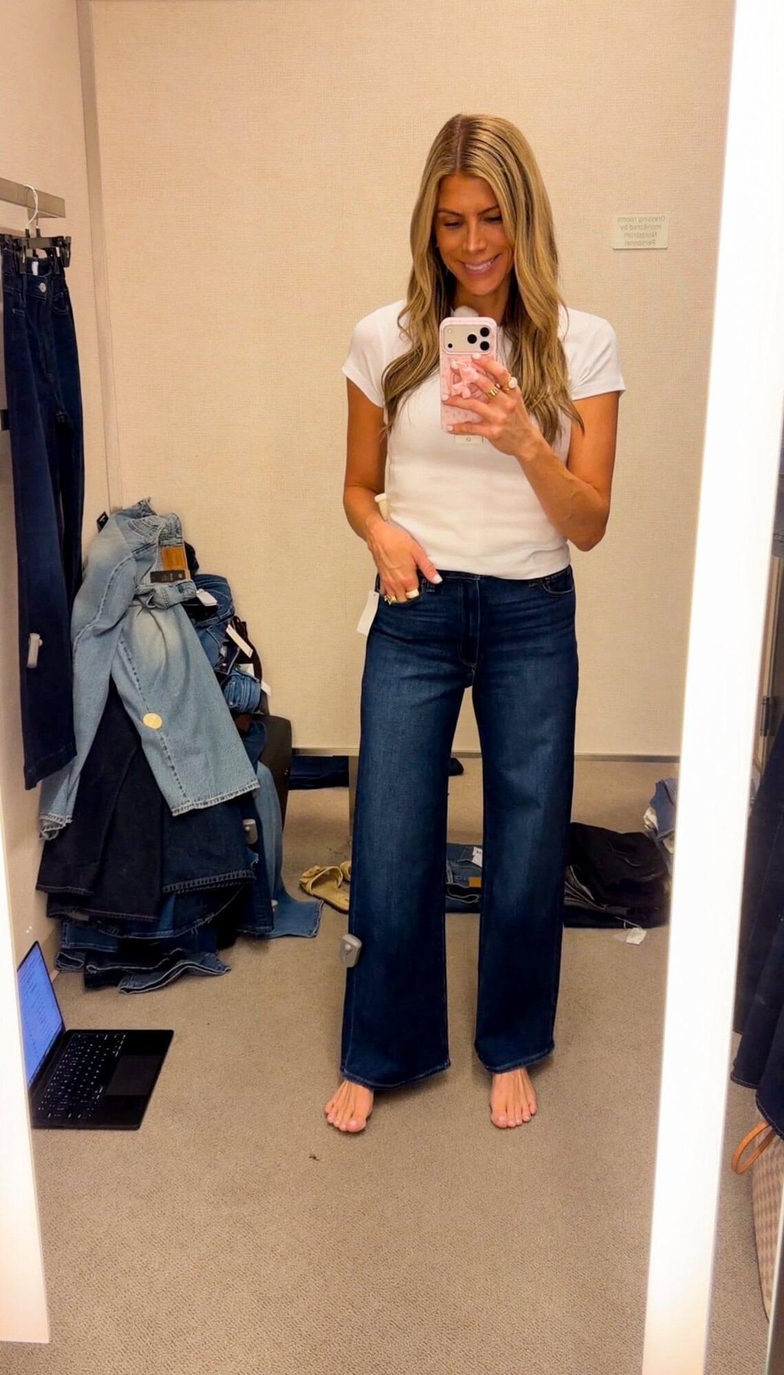 Paige Anessa High waist wide leg jeans - VERY BEST OVERALL